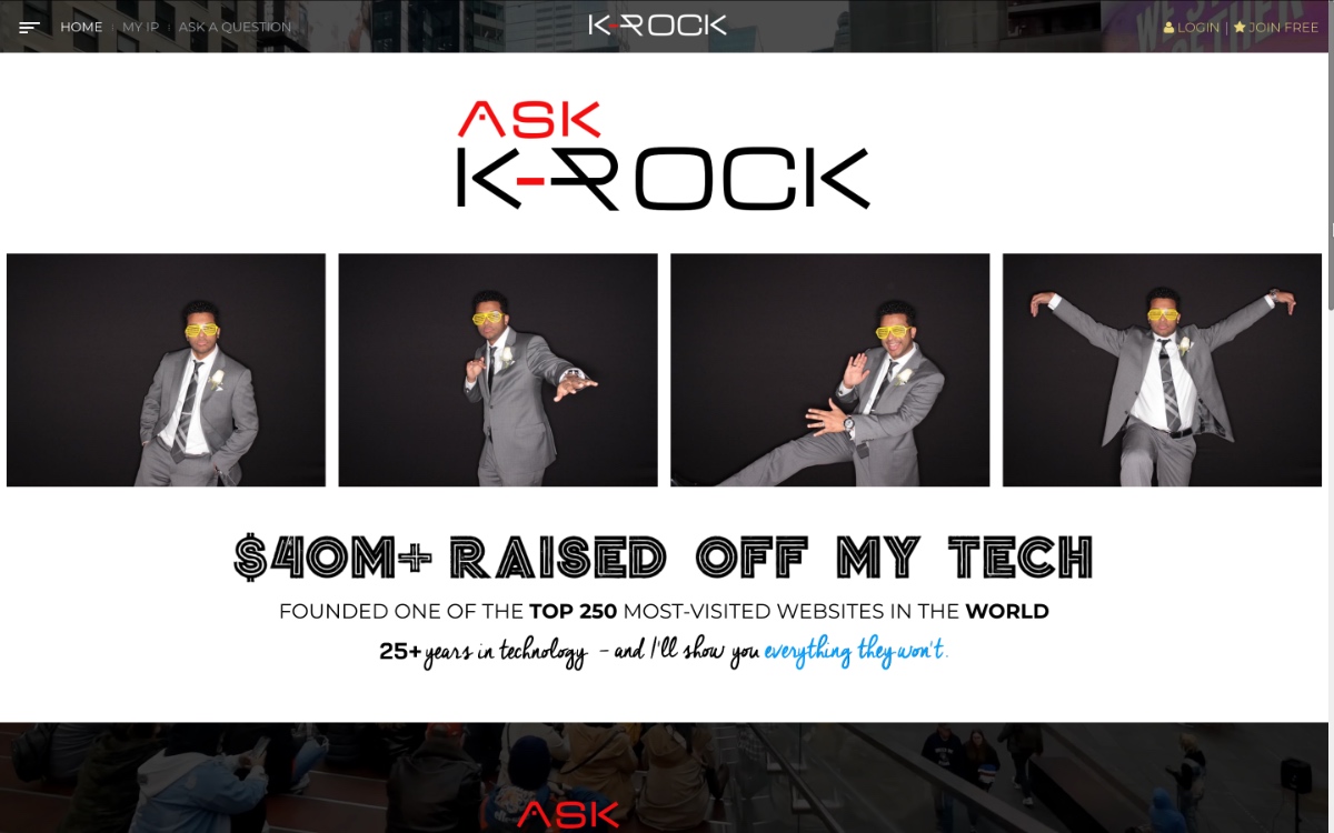 Ask K-Rock - made with BASE Platform