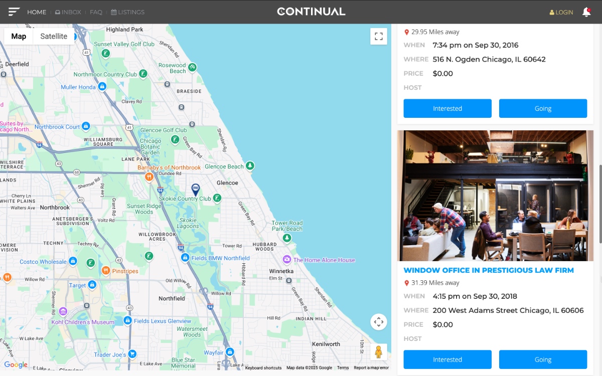 Real Estate Listings - made with BASE Platform
