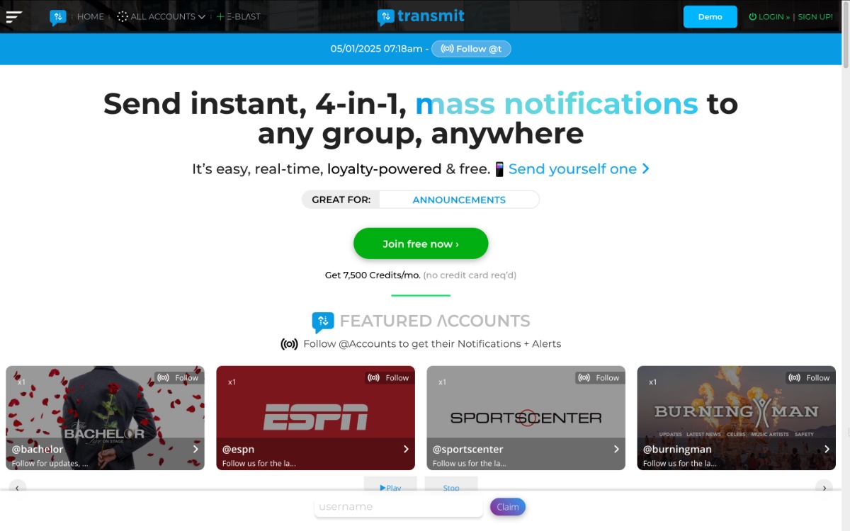 TransmitAll.com - made with BASE Platform